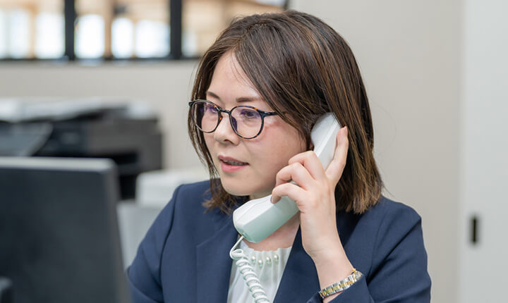 LINEでのお問い合わせにも対応